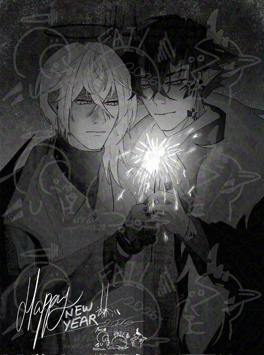 Il2Dchars's tweet photo. HAPPY NEW YEAR!
⋆✴︎ ̊.⋆𝟸𝟶𝟸𝟼⋆✴︎ ̊.⋆

Thanks sm to everyone that supported me this year! Will keep on cooking to archive better food ৻(  •̀ ᗜ •́  ৻)
(Cleaner version in my other socials)
#葬炎 #exeflame https://t.co/PEEbQK8Oxn