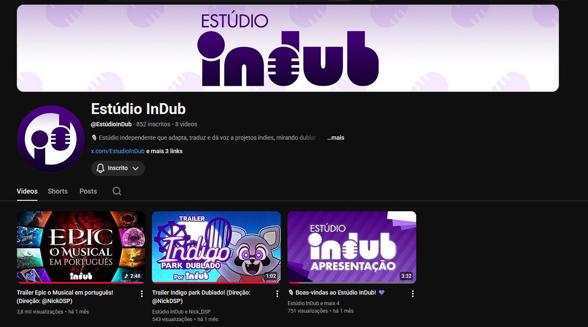 Tive coragem o suficiente de poder finalmente começar um canal e fazer oq eu gosto (por mais q a frequência n seja tanta, vou melhorar)
tbm poder trabalhar em varios projetos com meu amigão <a href="/DspNick/">Nick_DSP</a> no nosso canal "Indub" q ta com um monte de projeto no forno pra sair em 2026+