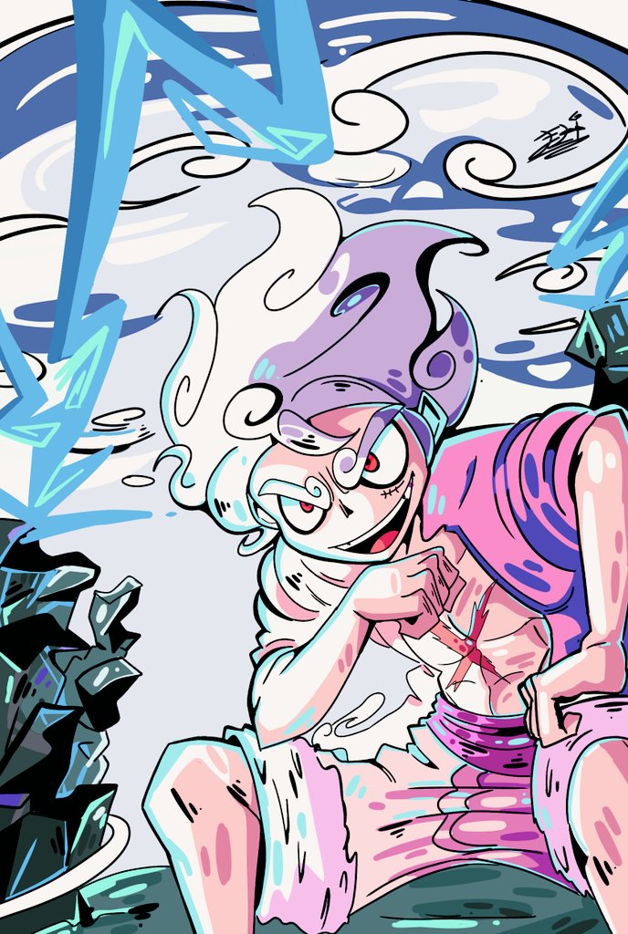 EliosZero's tweet image. GEAR 5
#ONEPIECE