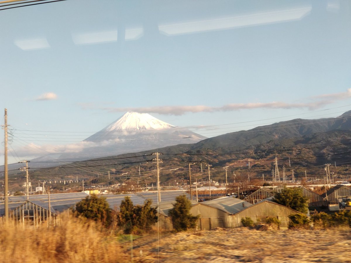 today)今日の #富士山 🗻 18きっぷのたびにしばらく見れん状態が続い