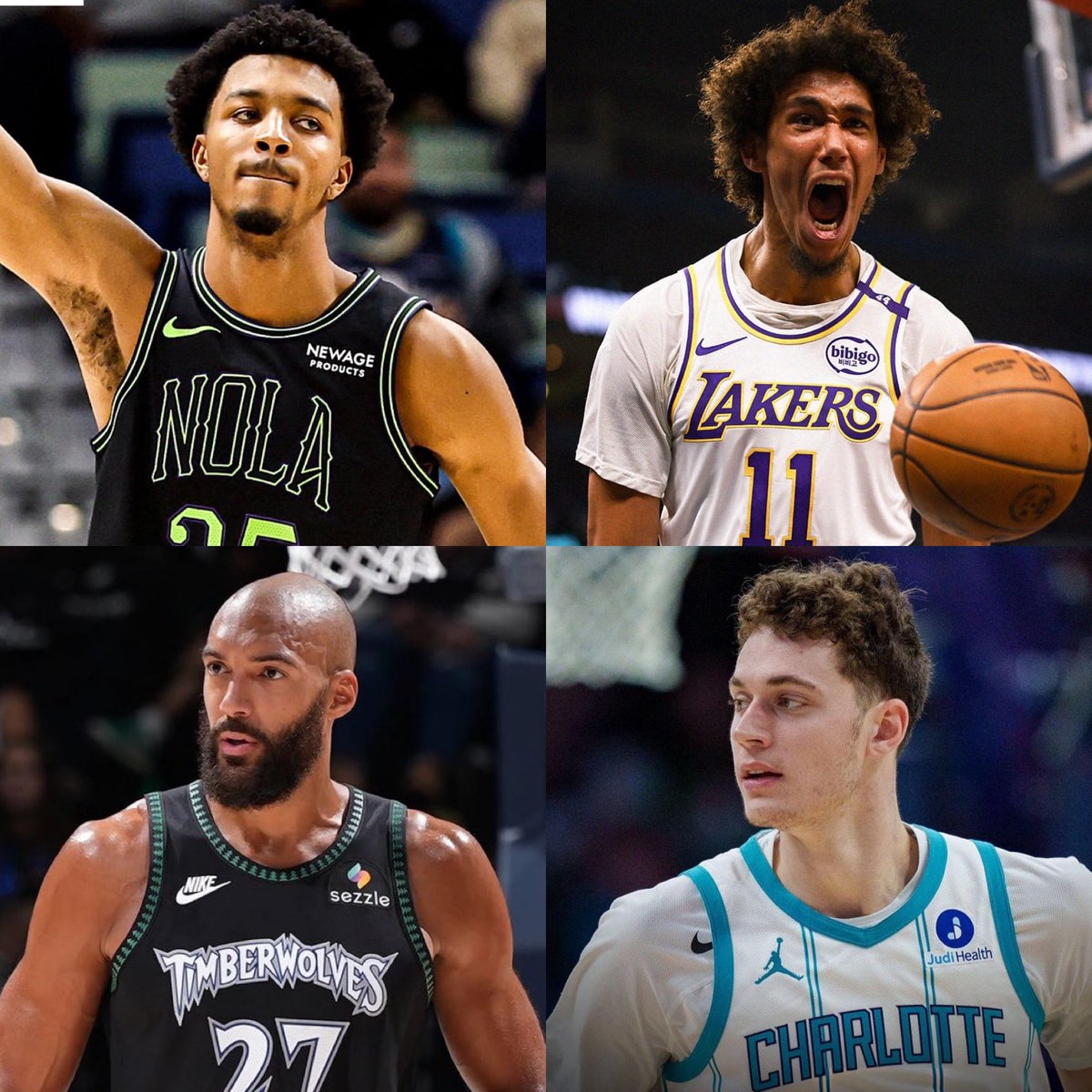 Highest FG% on paint touches this season (min. 50 FGA): 

82.6 - Trey Murphy III
80.0 - Jaxson Hayes
79.8 - Ryan Kalkbrenner
78.9 - Rudy Gobert
77.2 - Giannis Antetokounmpo
76.5 - Michael Porter Jr
75.7 - DeAndre Ayton
74.4 - Goga Bitadze
74.1 - Amen Thompson
73.6 - Evan Mobley