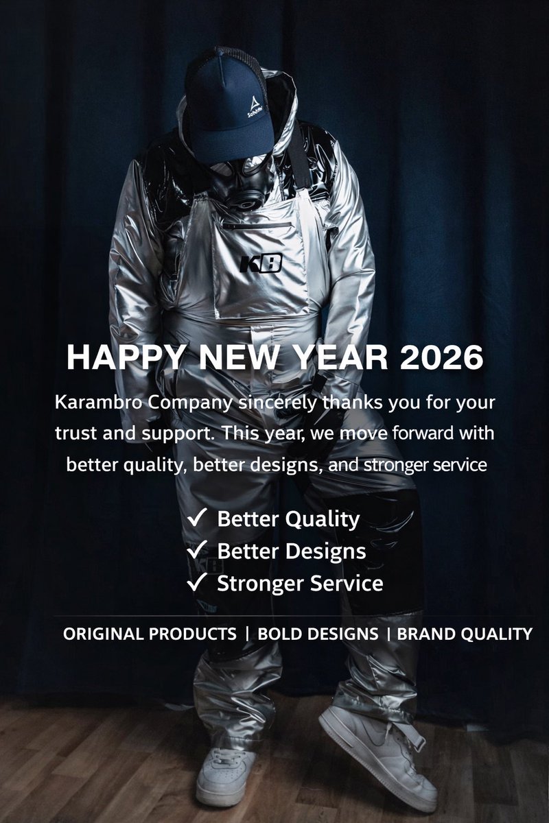 ✨ Happy New Year 2026! ✨
Thank you for your trust and support. Wishing you happiness, success, and great style in the year ahead. We look forward to serving you again! 🤍

#karambro #HappyNewYear #NewYear2026 #ThankYou #ValuedCustomer #StayStylish #NewBeginnings #Grateful l