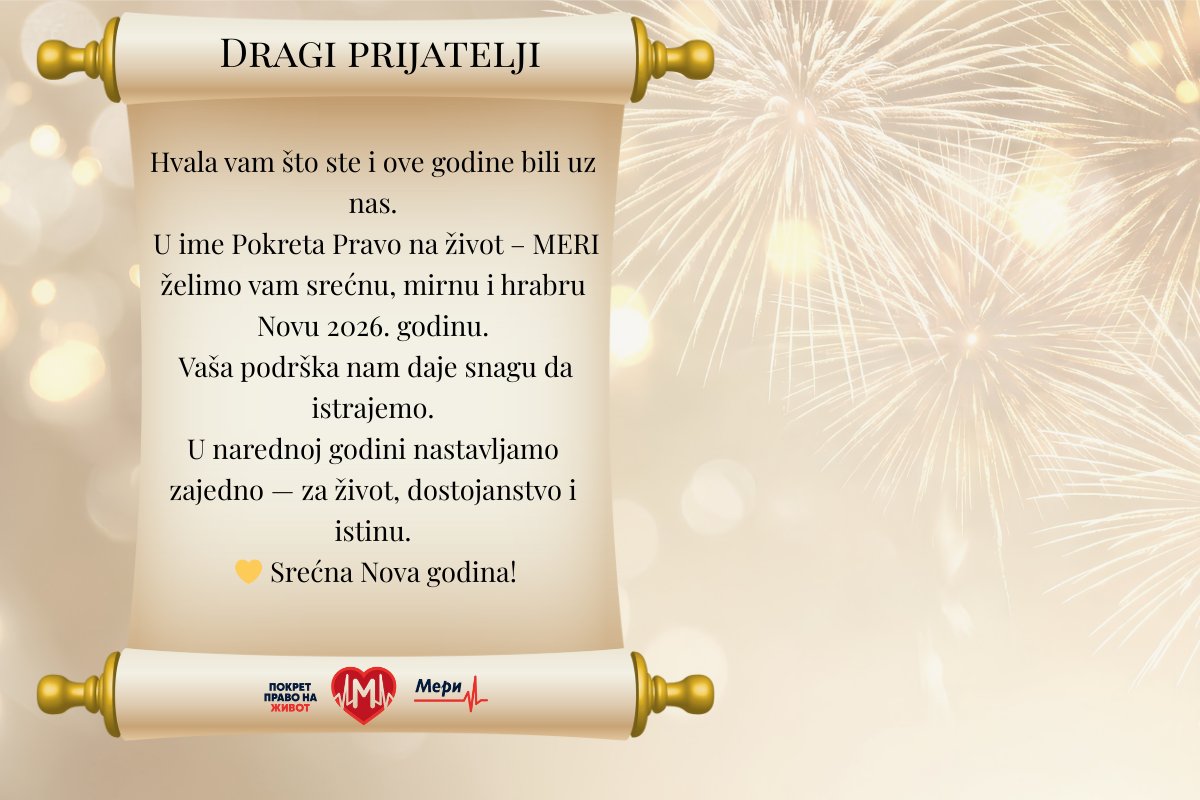 Pokret Pravo Na Zivot - Meri tweet media