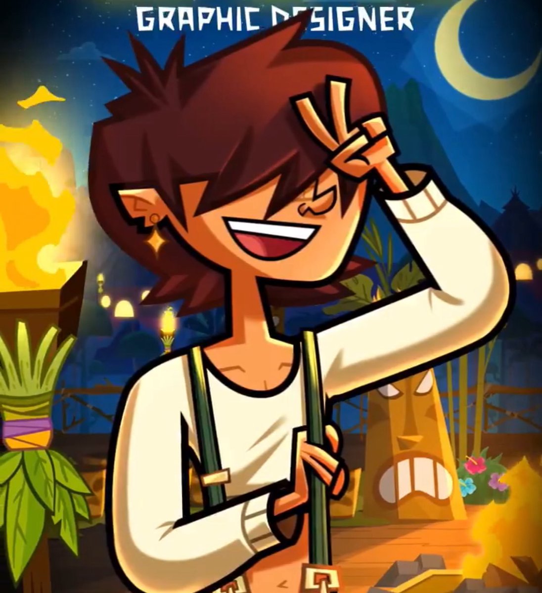 Lanxerz's tweet image. Do yall think Ren is gonna be one of those characters where we wait all season to see their eyes and in a really vulnerable and emotional moment he’s gonna pull their hair up and we get to see her beautiful gorgeous eyes for the first time