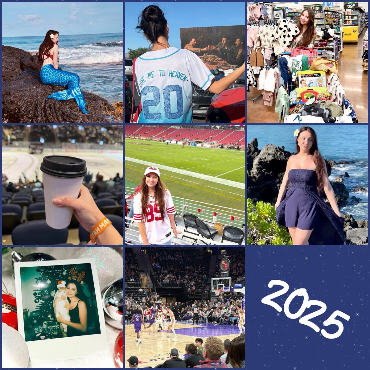 Jazzbug20's tweet image. 2025 was a wild ride.
-Booked an impulsive Hawaii trip
-Lost a job I loved
-saw Halsey + Jonas Brothers (never a phase)
-Jazz bday tradition continued
-Found a new love: Utah Mammoth hockey!
-Saw a 49ers win in CA
-Topaz Fairy Project reached 695 kiddos! 🧚‍♀️

2026 here I come!
