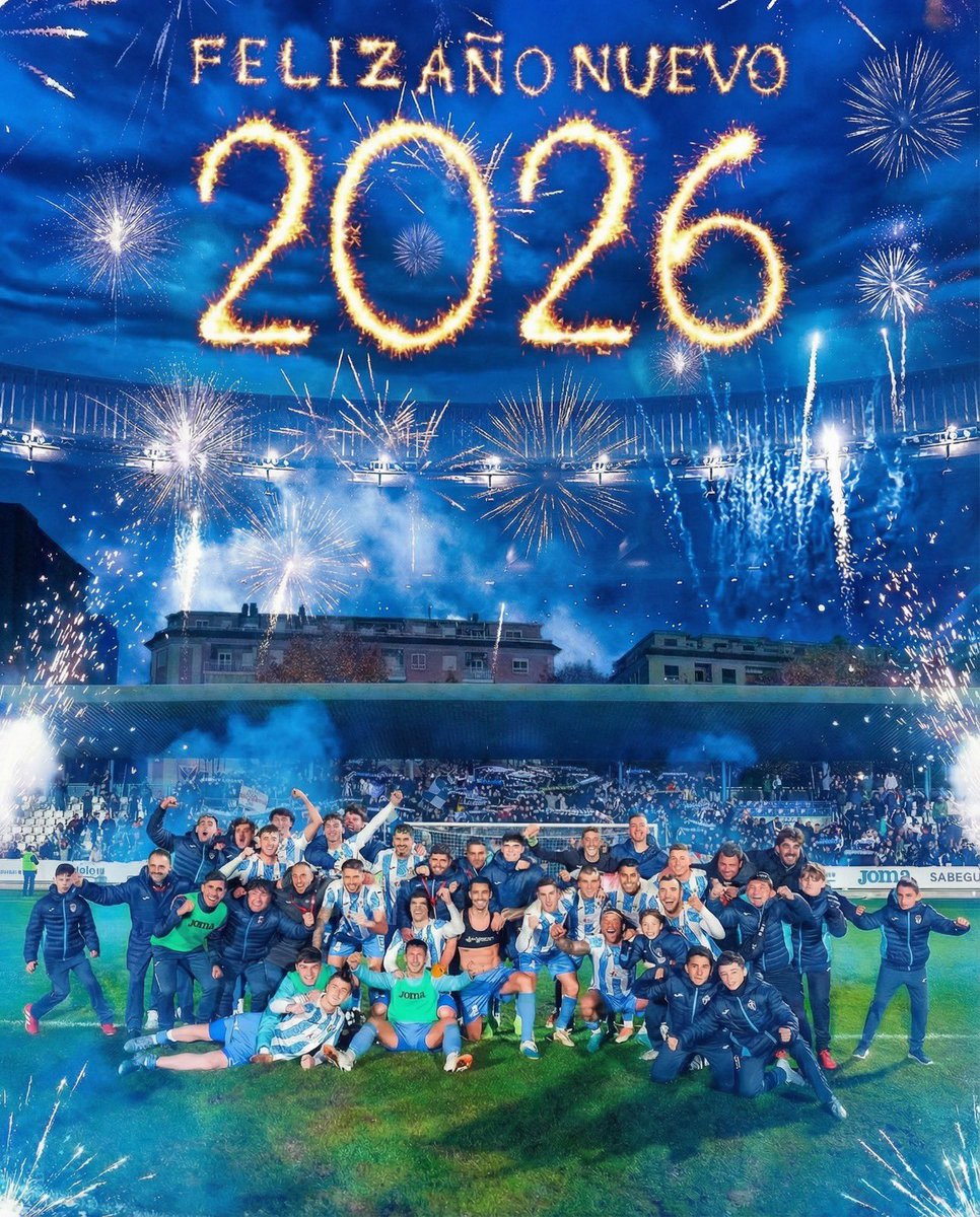 𝑷𝒐𝒓 𝒖𝒏 𝟐𝟎𝟐𝟔 𝒍𝒍𝒆𝒏𝒐 𝒅𝒆 𝒔𝒖𝒆𝒏̃𝒐𝒔, 𝒆𝒎𝒐𝒄𝒊𝒐𝒏𝒆𝒔 𝒚 𝑻𝒂𝒍𝒂. 💙🤍 

🥂 ¡Feliz Año Nuevo a toda la familia blanquiazul!

#ForzaTala