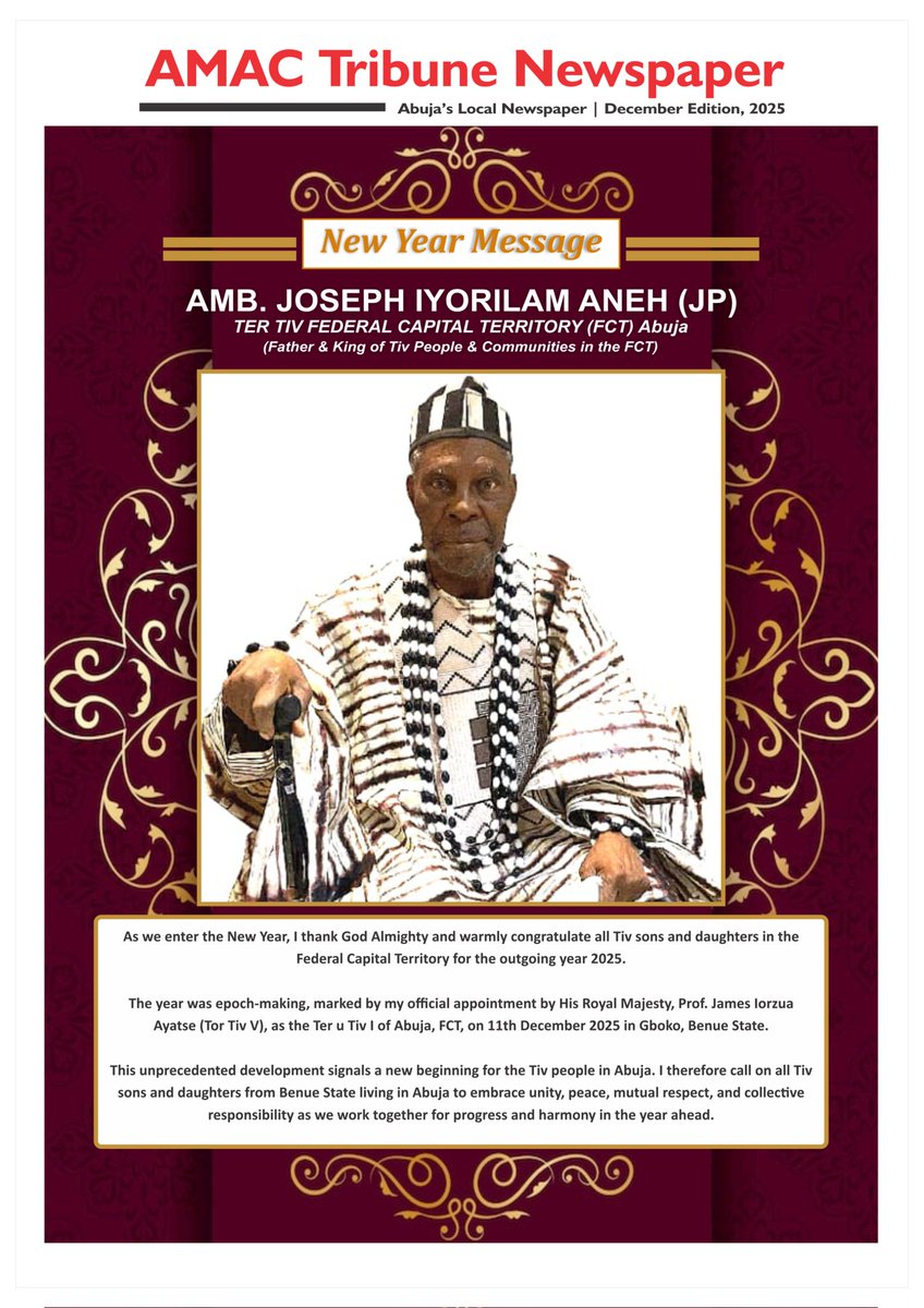 AMAC Tribune Newspaper: