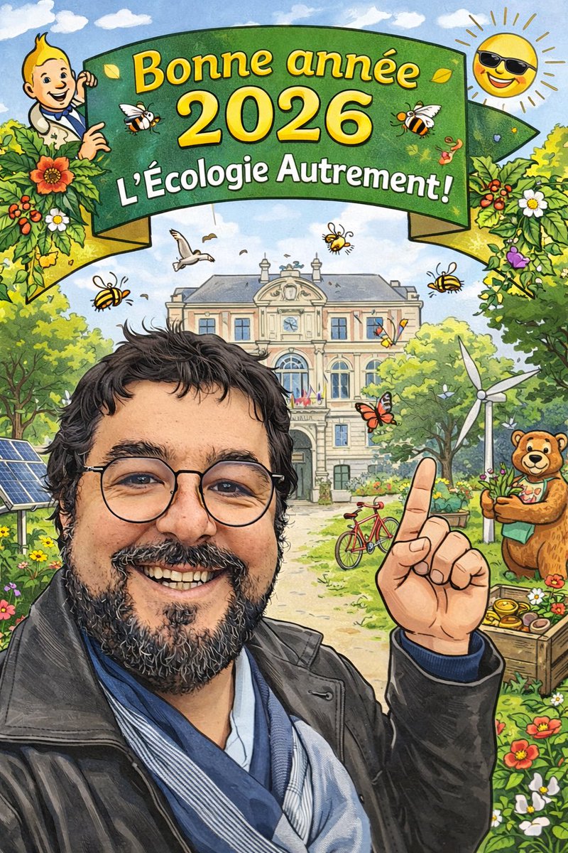 ✊ Bonne année 2026
Que cette année soit celle de la paix, du réveil démocratique et de la reconquête citoyenne en Occitanie.
Redonnons du pouvoir aux territoires, aux communes, aux habitantes et habitants.
L’écologie comme boussole, la démocratie comme fondement. 🌿

#année2026