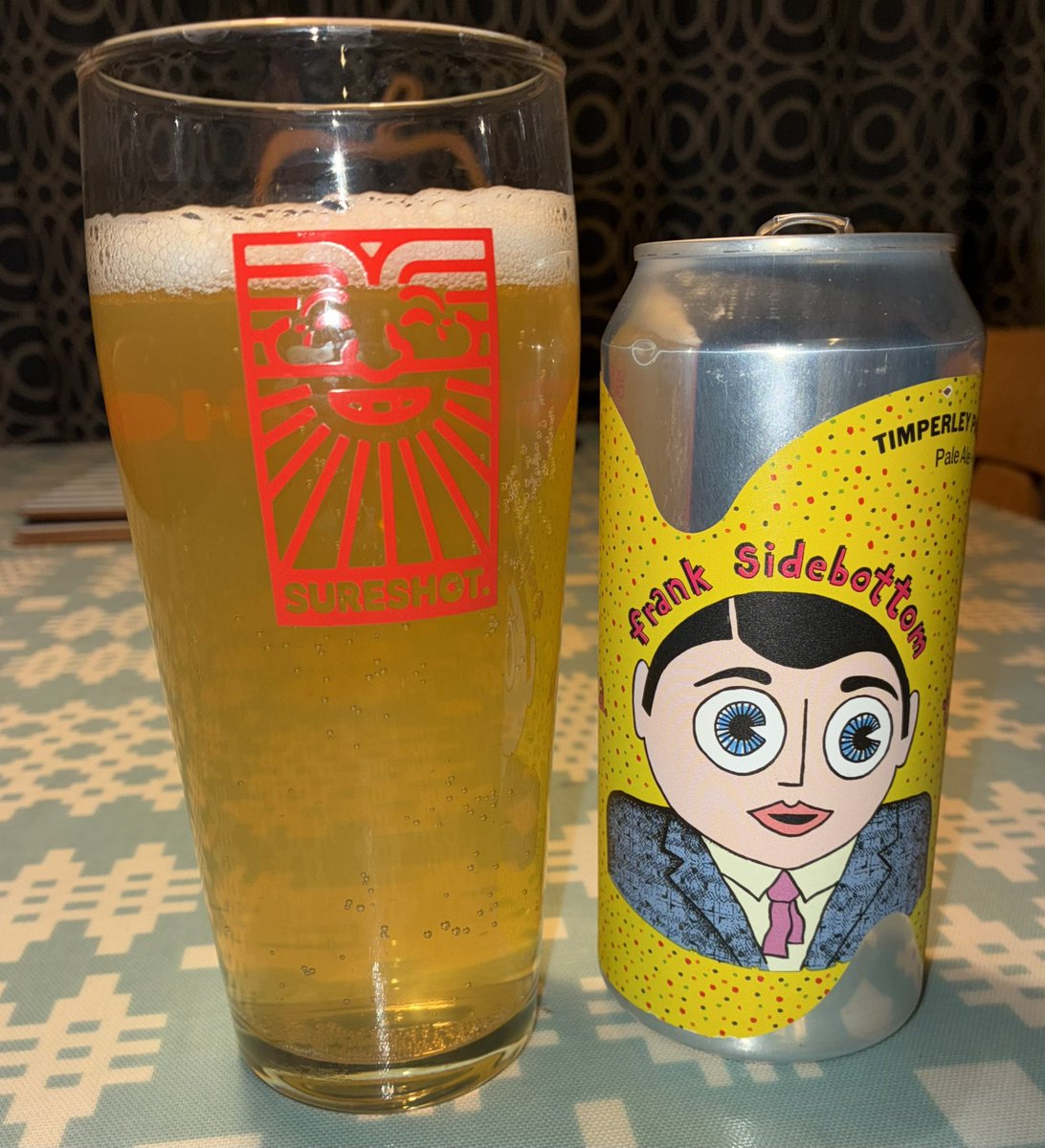 A special night calls for a special beer, Happy New Year to you &amp; yours from me, mine, Frank Sidebottom &amp; Little Frank