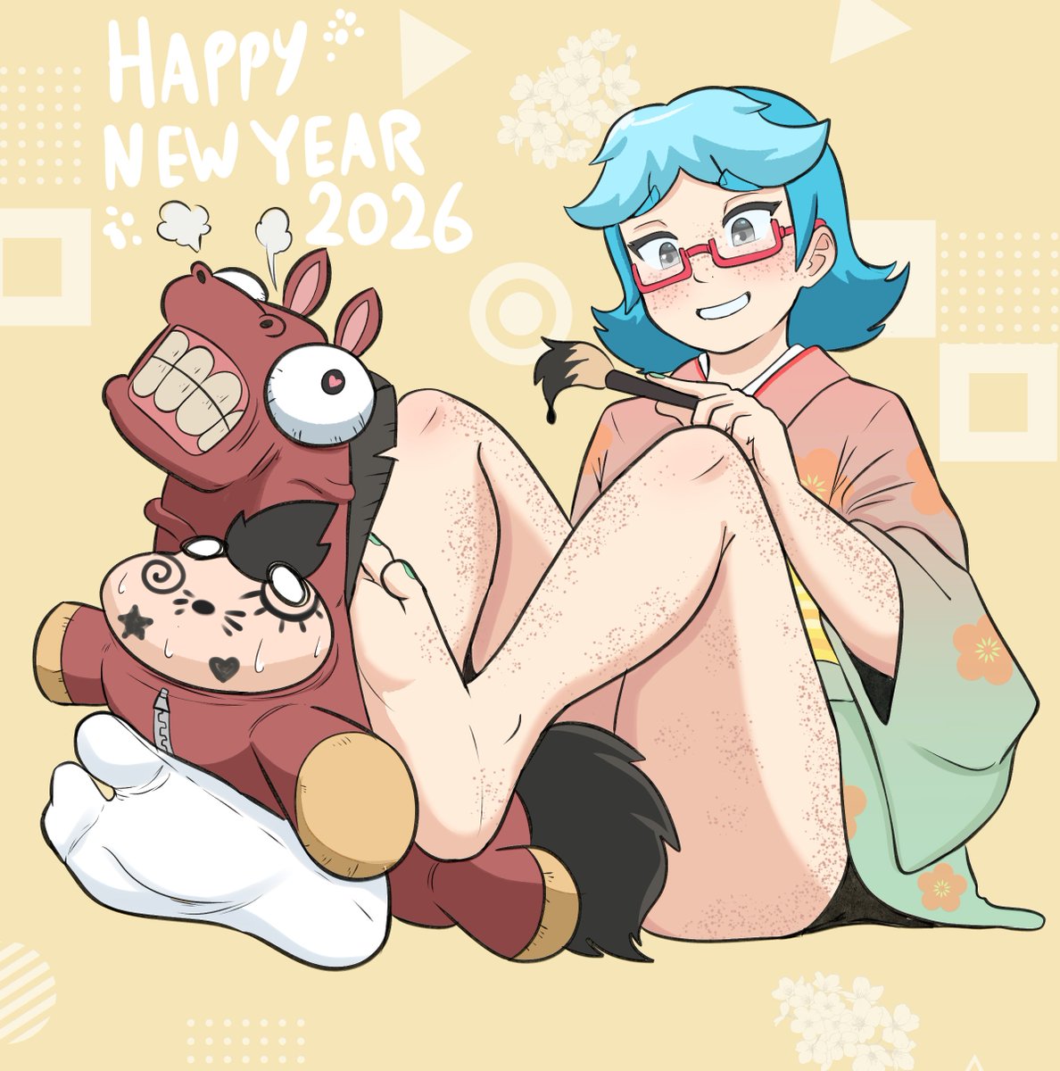 Happy New Year! 🐴🎇