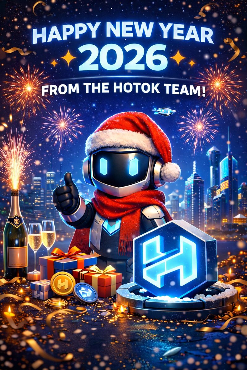 HotokApp's tweet photo. ✨ Happy New Year 2026 ! ✨

Thank you for being part of the journey and supporting the project.
2026 is a new chapter, and we’re just getting started 🚀

Wishing you success, growth, and innovation all year long.
The future is being built together. #HappyNewYear
#hotokapp https://t.co/Q5j2GqEBzK