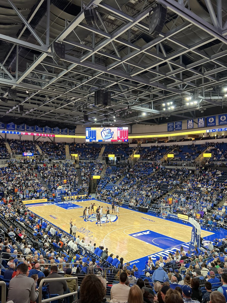 Great win today <a href="/ChaifetzArena/">Chaifetz Arena</a> Let’s Go Billikens! <a href="/SaintLouisMBB/">Saint Louis Men's Basketball</a>