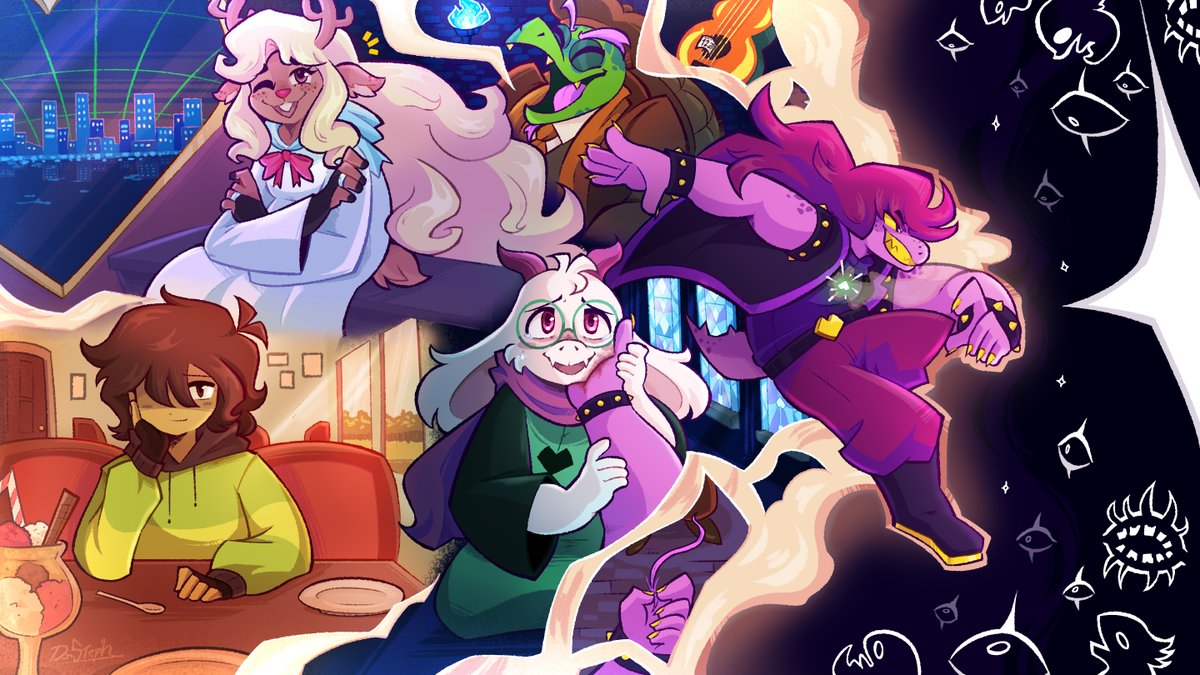 StephsArtLab's tweet image. 🌟LIGHT OF HOPE🌟

One last piece to close out the year.
Susie's arc throughout these chapters have resonated with me a ton, and I wish to carry her optimism and hope into the next year.

Thank you all for a fantastic 2025!
#DELTARUNE #susie