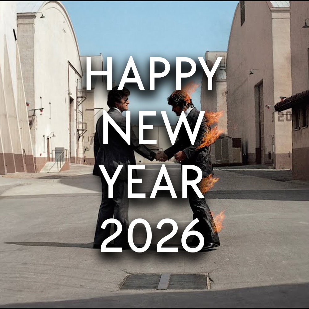 Bonne année 2026 à tous !! Après une année 2025 de tous les records et remplie d'événements floydiens, espérons que 2026 soit tout aussi prometteur !!