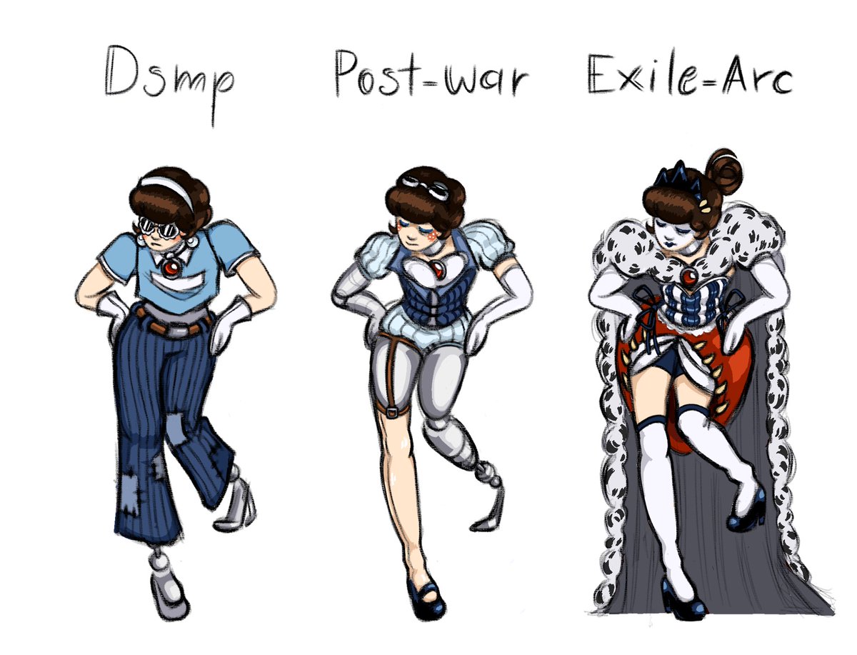 SunbeamCookie's tweet image. Some more of my gnf’s outfits 8) #georgenotfoundfanart #gnffanart