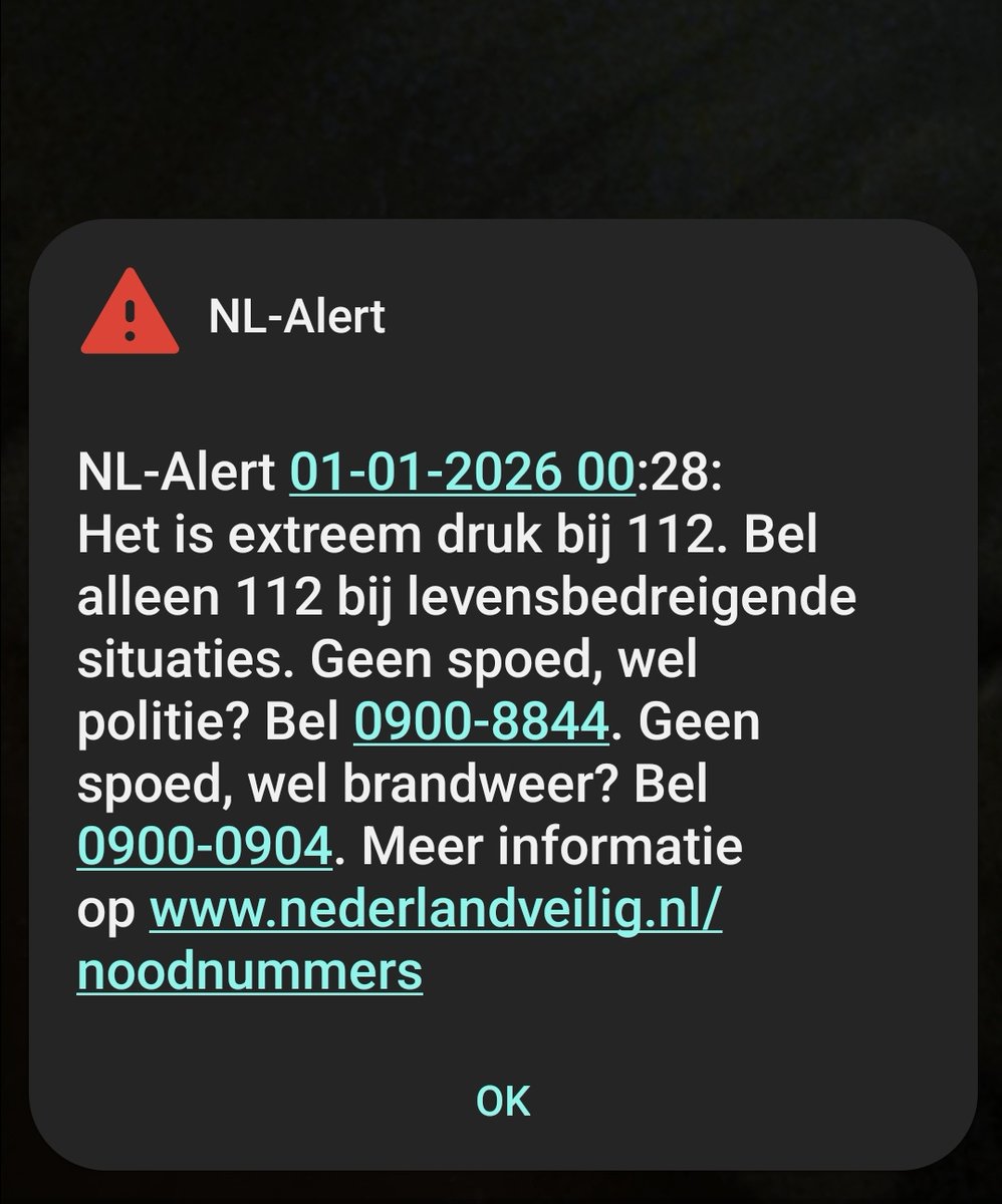 Bizar. 👇🏽

Sterkte aan de hulpverleners. #vuurwerk