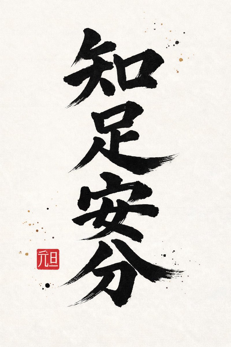 357_smile's tweet photo. 明けましておめでとうございます🎍
昨年は色々といい思い出がありました。今年も沢山の良いことがありますように🙏
初詣のおみくじは『大吉』でした🙌
でも今年の座右の銘は『知足安分』🖌️
今年もよろしくお願いします🌅 https://t.co/PDhf7yCzDm