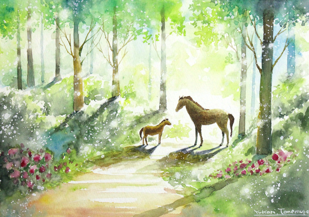 ykrwatercolor's tweet image. 干支「午」をテーマにした作品数点🐎
SMサイズとA5サイズです。

2026年もどうぞよろしくお願いいたします😊🙏

#絵描きさんと繋がりたい #絵描き人 #絵