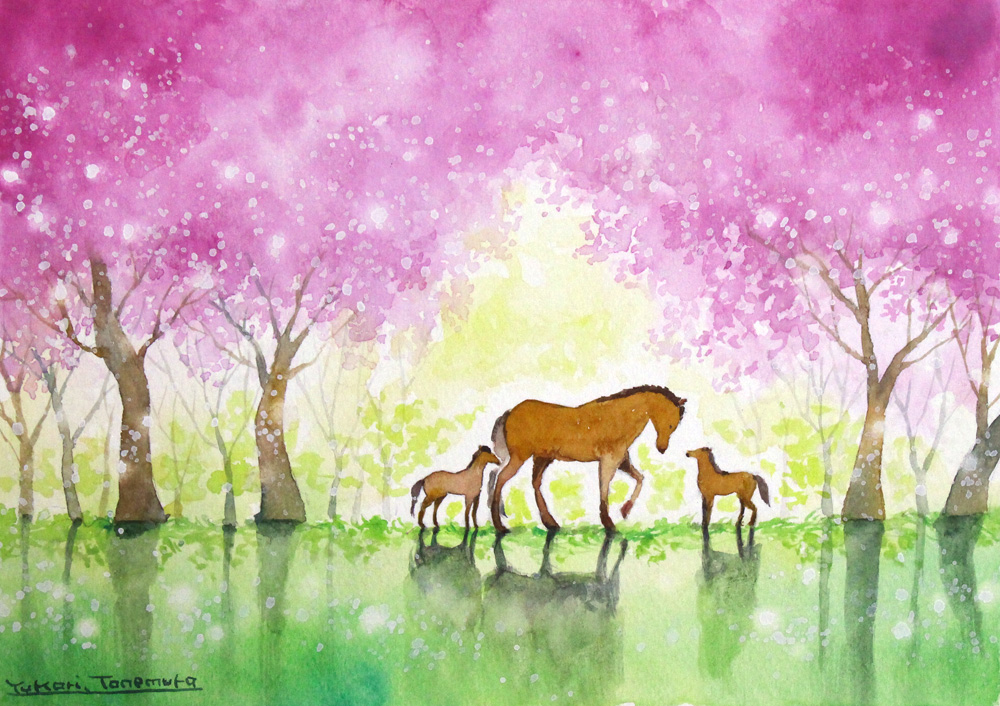 ykrwatercolor's tweet image. 干支「午」をテーマにした作品数点🐎
SMサイズとA5サイズです。

2026年もどうぞよろしくお願いいたします😊🙏

#絵描きさんと繋がりたい #絵描き人 #絵