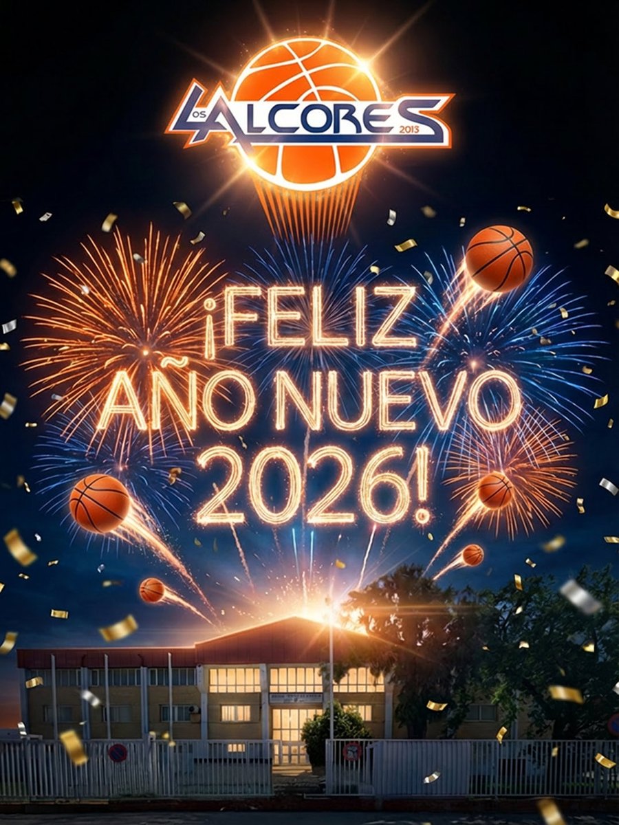 Por un año 2026 pleno de baloncesto y salud…
¡Equipo… Alcores! 💙🧡🏀