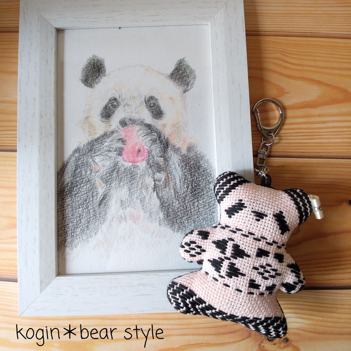 テディベア作家 パンダ 週末にあったパンダクラスの最終回🐼 参加してかわいいパンダを作って