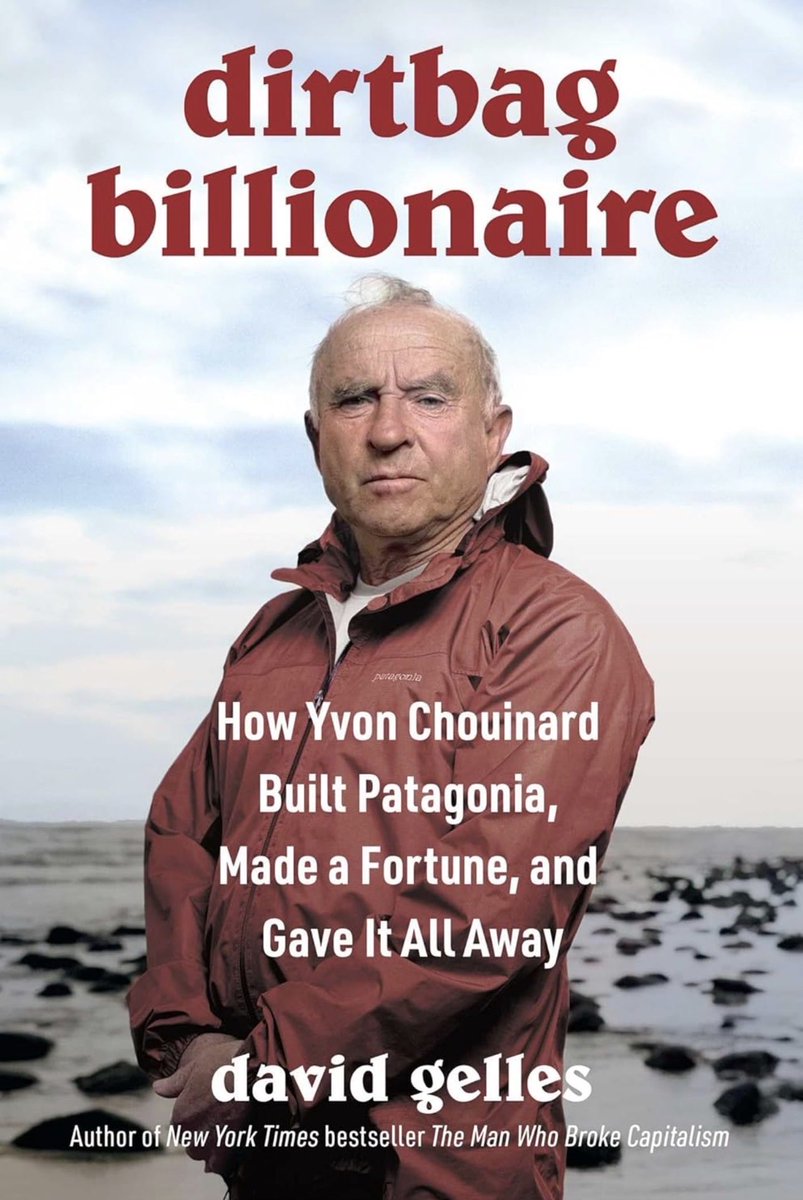 A handful of impactful books on Sustainability & Business you should read  in 2026 via @posi2ive 💚 Dirtbag Billionaire: How Yvon Chouinard Built  Patagonia, Made a Fortune, and Gave It All Away (