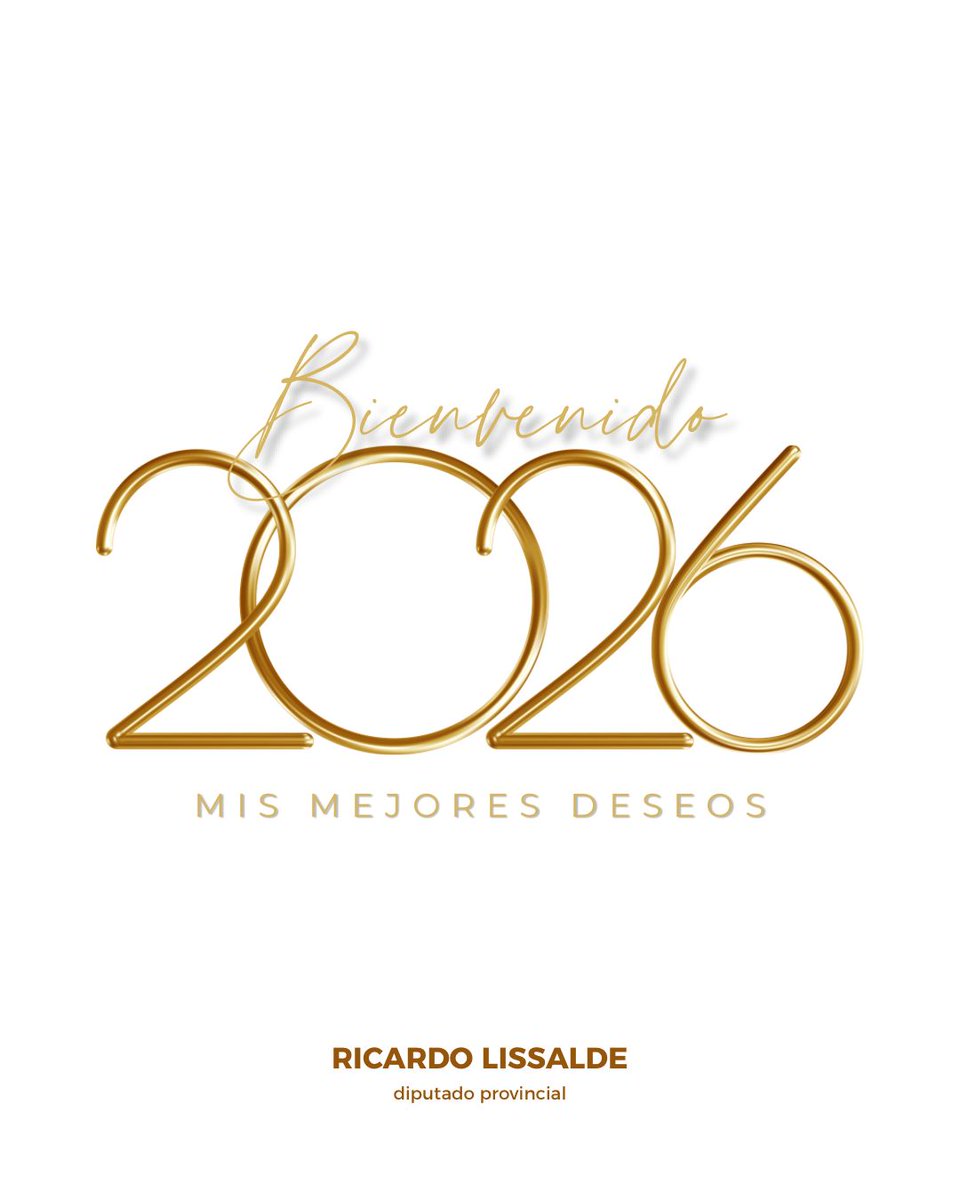 ¡Feliz año nuevo! 💫
Que este nuevo comienzo traiga oportunidades para crecer, construir y avanzar juntos. 
Que nos encuentre con el mismo compromiso y la convicción de que un futuro mejor es posible.