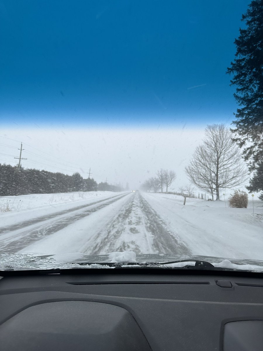 How’s the weather where you live?
This is Canada this evening.