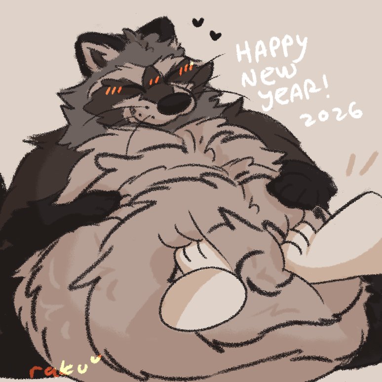 rakubunn's tweet image. my new years resolution? rub more tummies :3