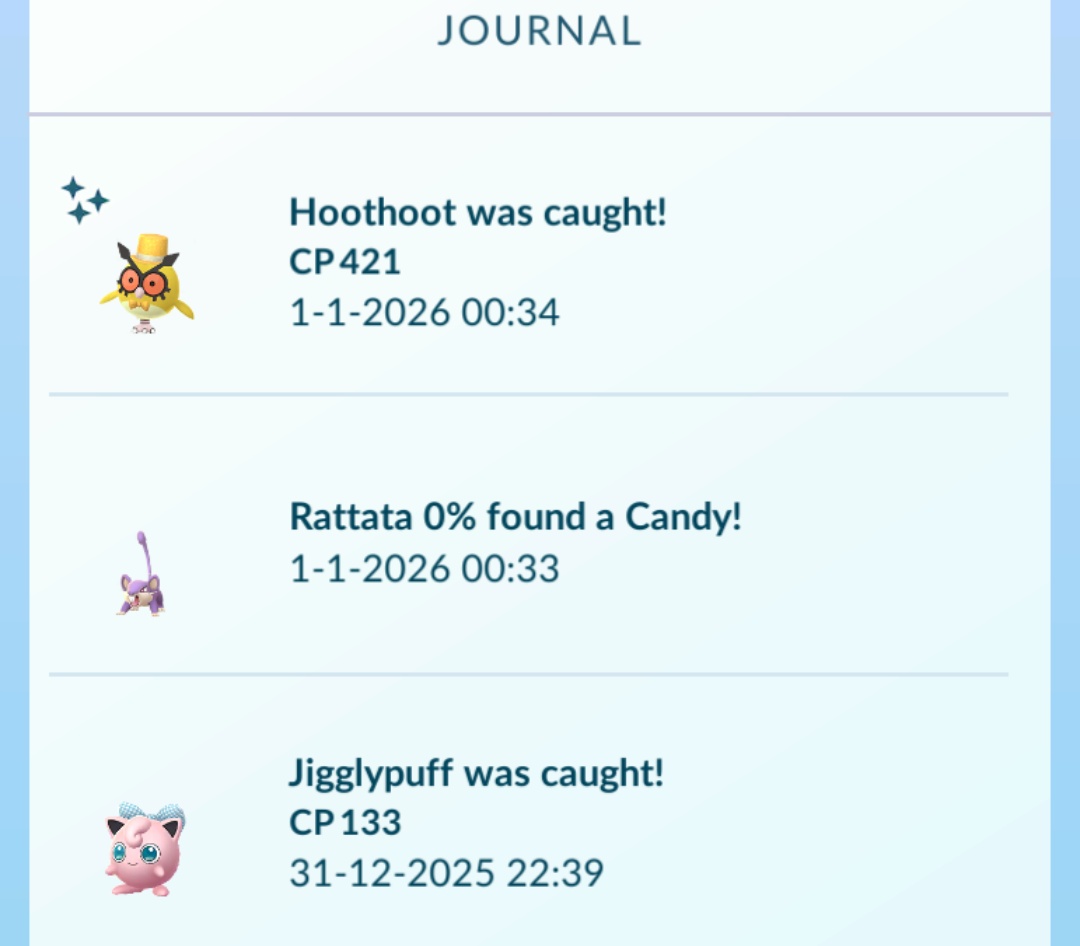 maudizzle's tweet photo. HNY #PokemonGO https://t.co/OApAffo54B
