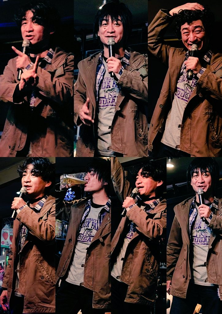 SmlEouPNEKhStCh's tweet photo. 2025.12.31/宇都宮『Round87』〜カウントダウンぱーちーvol.24〜🎍明けましておめでとうございます_(._.)_昨夜は宇都宮でhappy new year🎆2025の締めはGたかｸﾝ🍻芸人さんアールさんリサさん沢山のお客さん達と楽しみましたｧｧ🙌
2026も皆様宜しくね✌
#Round87 
#Gたかし 
#松丘 
#木曽さんちゅう https://t.co/pTxXuIeUMR