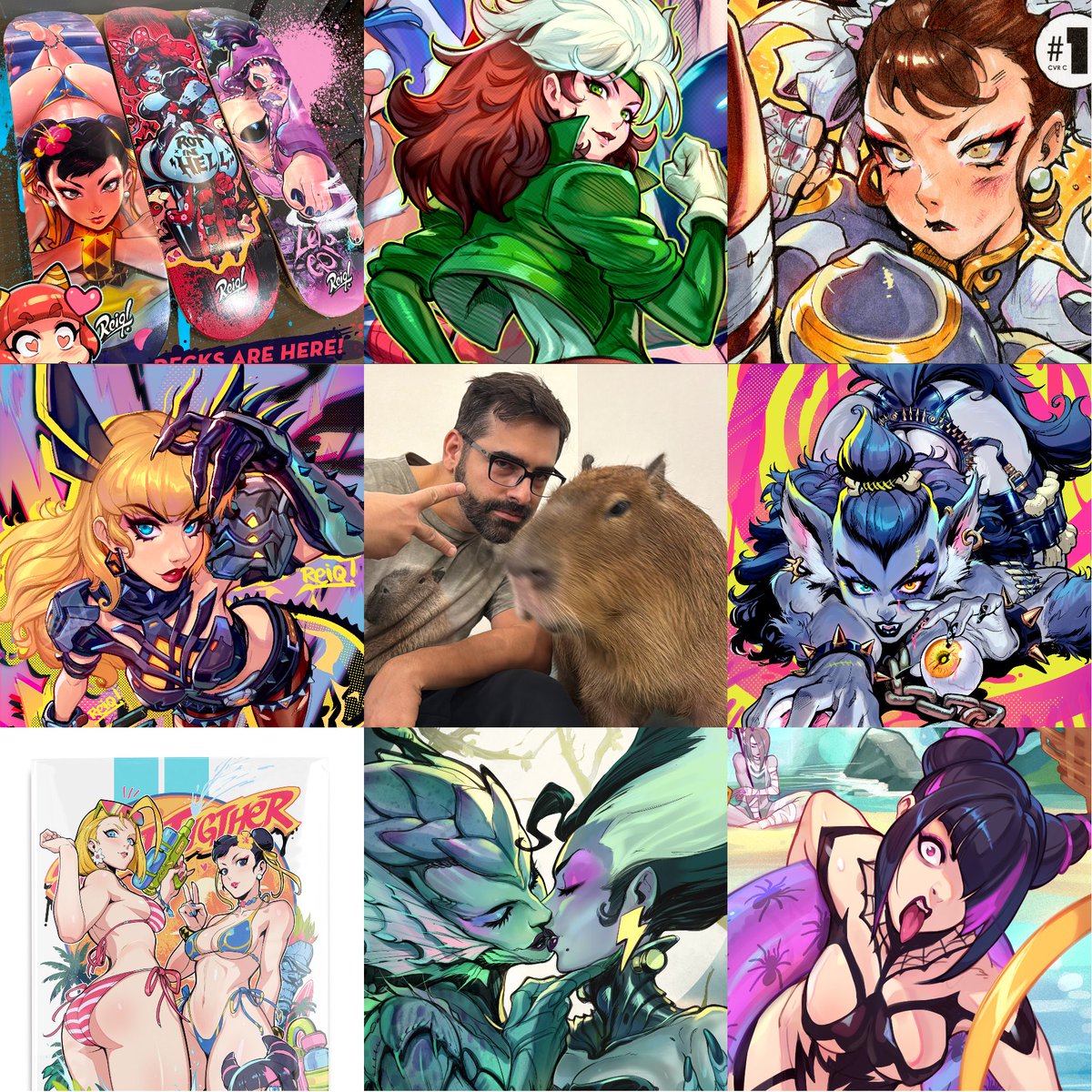 #artvsartist2025  the Capy behind it all!