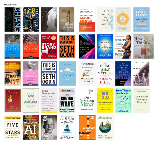 I read 38 #books in 2025 without “finding more time.” I just protected 30 mins day &amp; night. No hacks, just a system.

What would change for you if you treated reading as non‑negotiable next year?

rupakganguly.com/posts/how-i-re…

#booktwt #ReadingHabit #ReadingGoals #readingchallenge