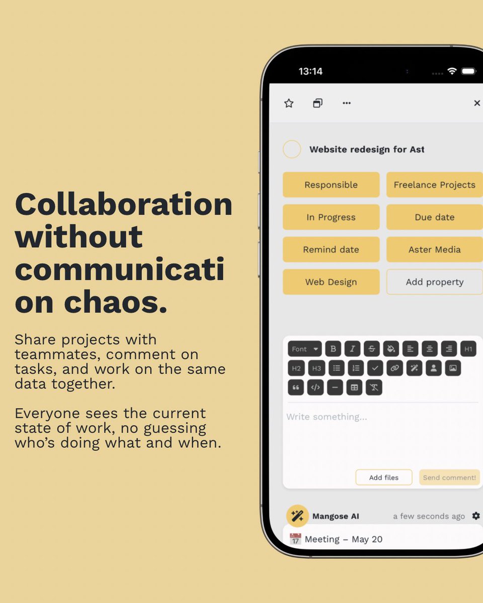Mangose - Tasks, Notes & AI tweet media