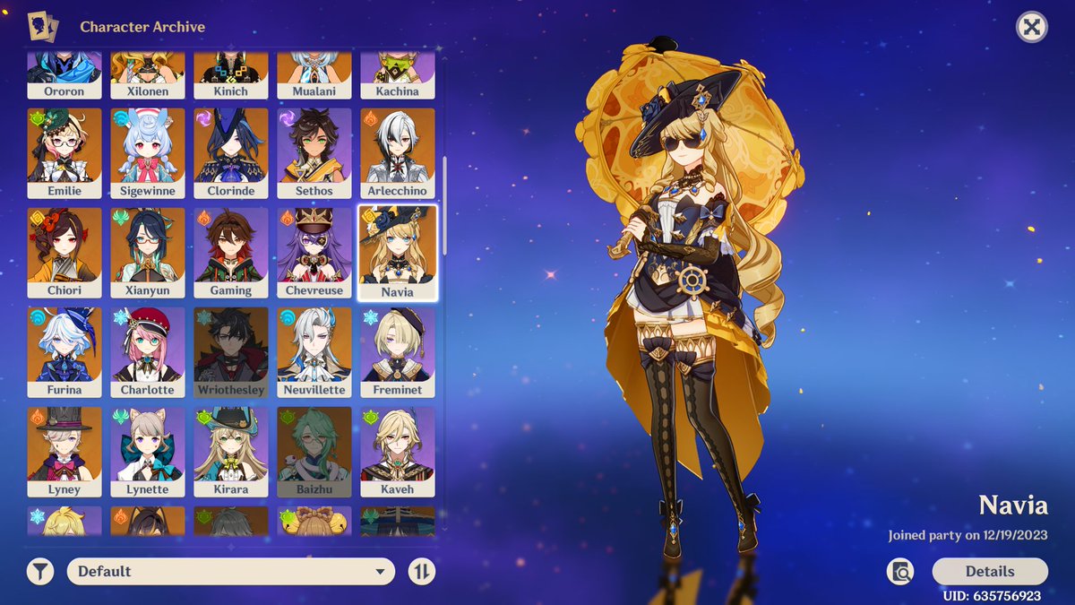 i also have every fontaine character !!!!