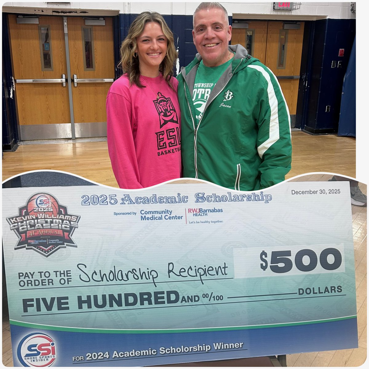 coachnausedas's tweet image. So proud of Riley @rileynausedas for winning the KWCC scholarship! Thank you to Steve Meyer and @JSSInsider and his staff for continuing the best tournament in the state. Special thanks to RWJBarnabasHealth.@BTHS_SPORTS @ESUWarriors @bobdubina @LizFlooks @CJHawksaau Thank you!!!!