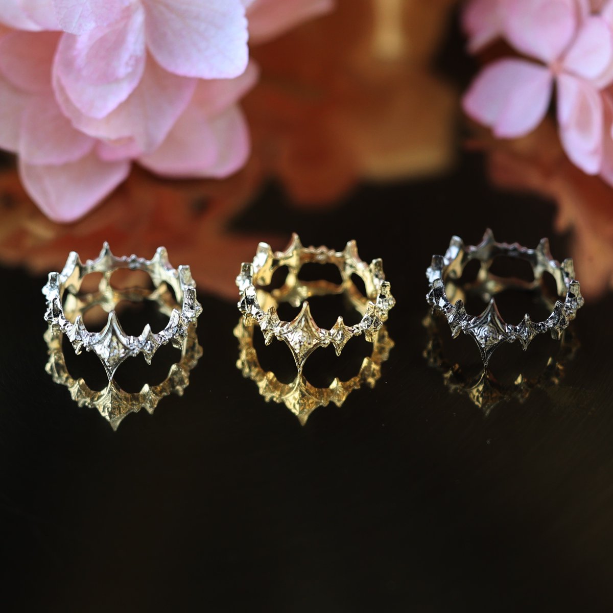 海福雑貨 W.無色 指輪 リング ティアクラウン W.無色さんの「ティアクラウンリング」👑 #海福雑貨 #雑貨屋 #ティア