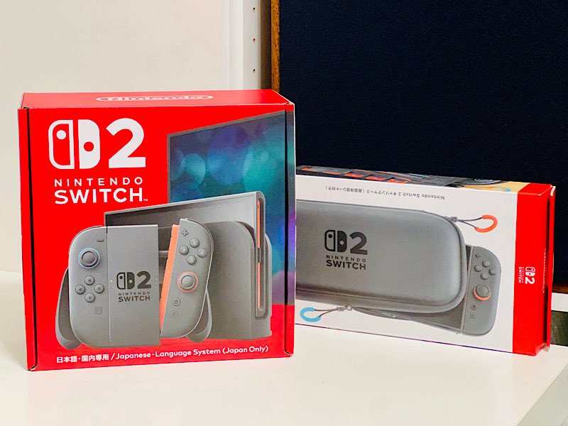 そして朝一番で2026年初の買い物に行ってきました 念願のNintendo