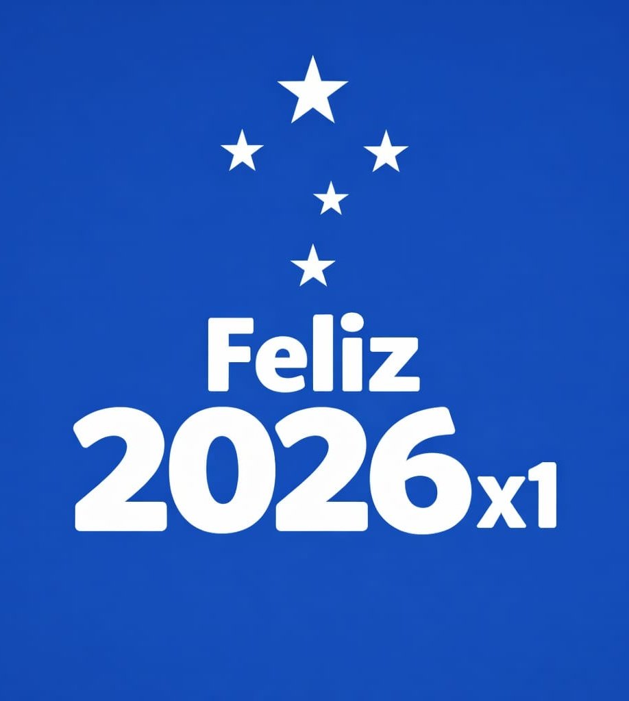 Feliz Ano Novo, Nação Azul!!! 🦊🍾🥂🎆

Que 2026 seja incrível, de grandes conquistas e felicidades pro Cruzeiro e todos nós. Estamos juntos!!! 🔵⚪