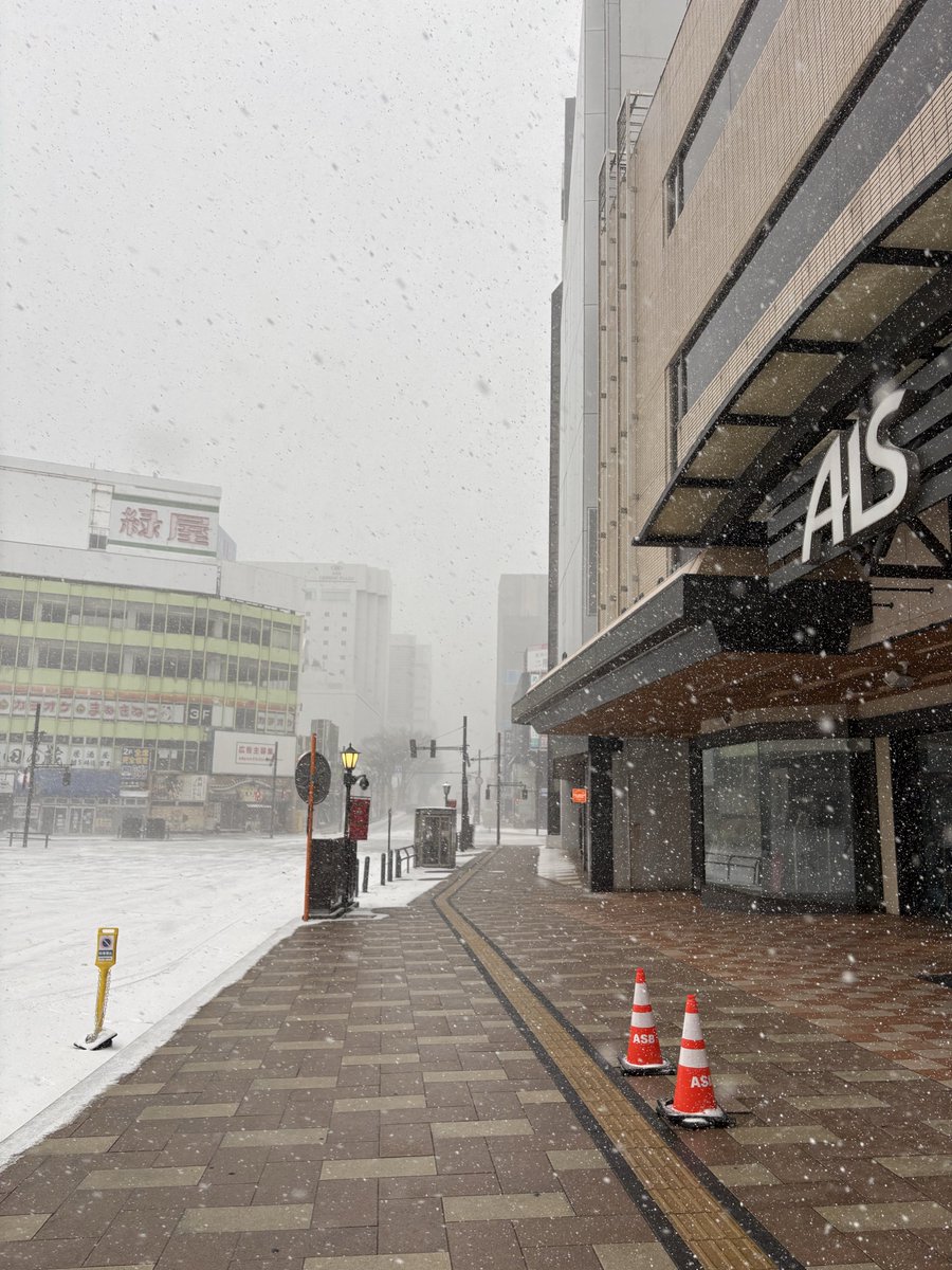 imotare2019's tweet photo. 凄い雪だよ☃️
歩いてる人誰もいないよ😇😇 https://t.co/kZoB9Q6F3s