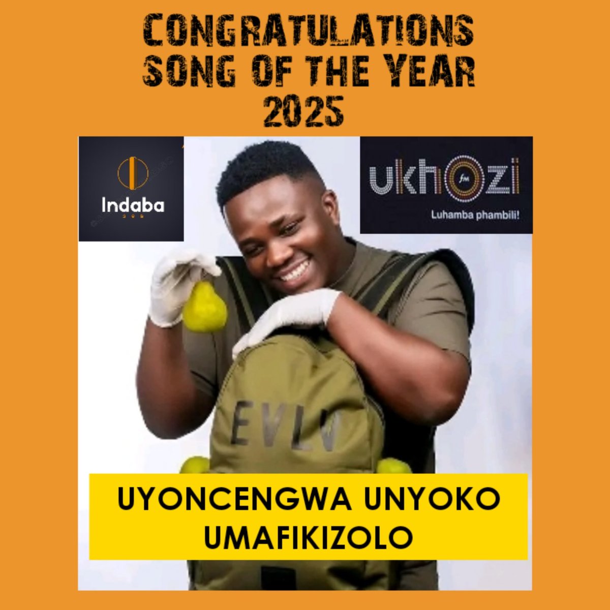 #SongOfTheYear | 🎊 Congratulations to UMafikizo for winning Song of the Year 2025 🇿🇦 🔥 🔥 🔥 🔥 

#SJ2025UkhoziFm #UkhoziFM #GagasiFM