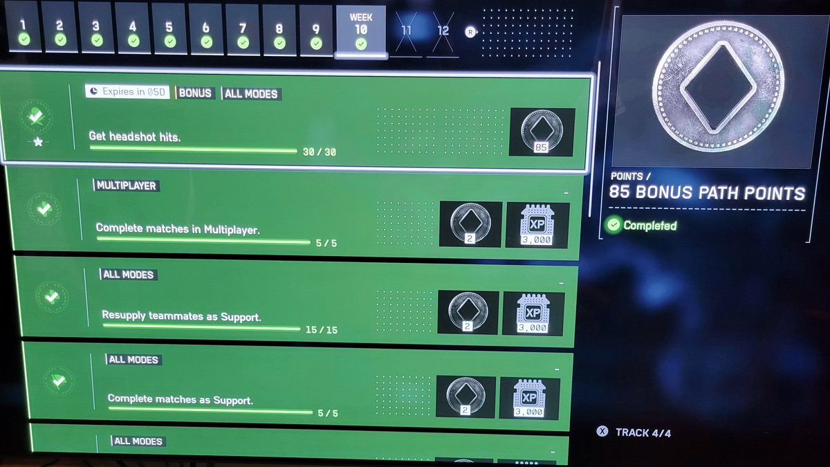 justinzerck's tweet photo. @BFBulletin I completely finished it and as you can see still not fixed, i completed it Monday and so hoping they can make the corrections for those of us that finished it already. https://t.co/DR7iE76kAE