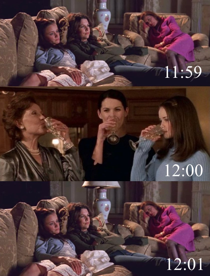 gilmxres's tweet image. happy new year