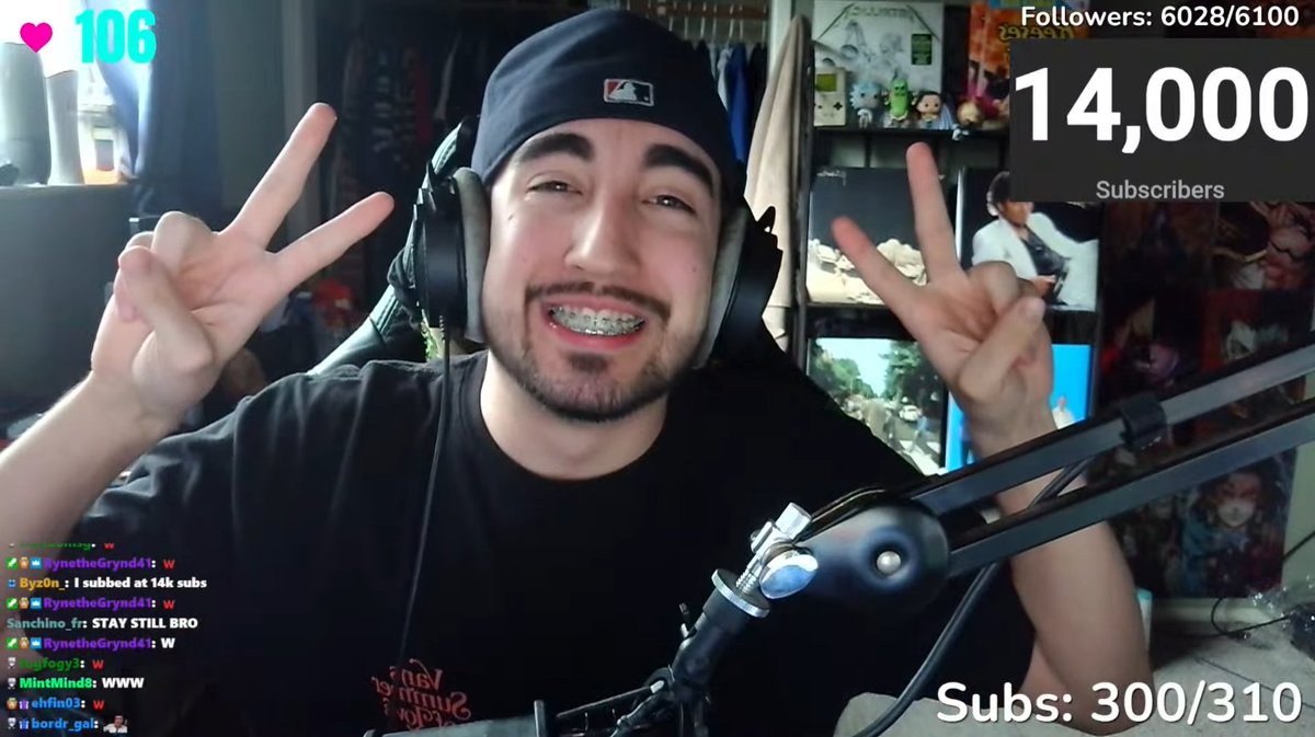 TophShaw's tweet image. 2025 changed my life. I quit my job in December of last year to pursue content creation and had 0 subs and 200 followers on twitch. Heading into 2026 we hit 14k YT subs, 6k Twitch Followers, and 300 Twitch Subs. Life can change so fast given the right opportunity, so take chances