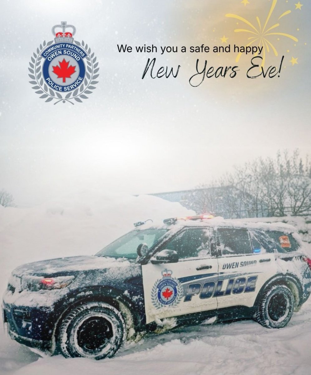 Wishing everyone a safe, happy &amp; healthy New Years Eve. To the emergency service workers &amp; road crews working through the night #ThankYou