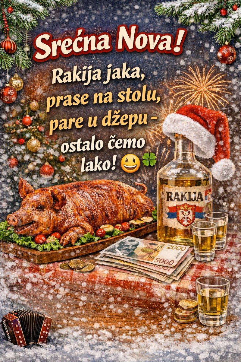 Srećna Nova 2026 🎇