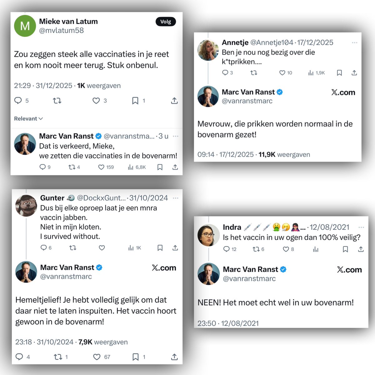 vanranstmarc's tweet image. Het blijft zo belangrijk om te herhalen dat vaccins op de juiste manier moeten worden toegediend!
Fijn en gezellig 2026 allemaal!!