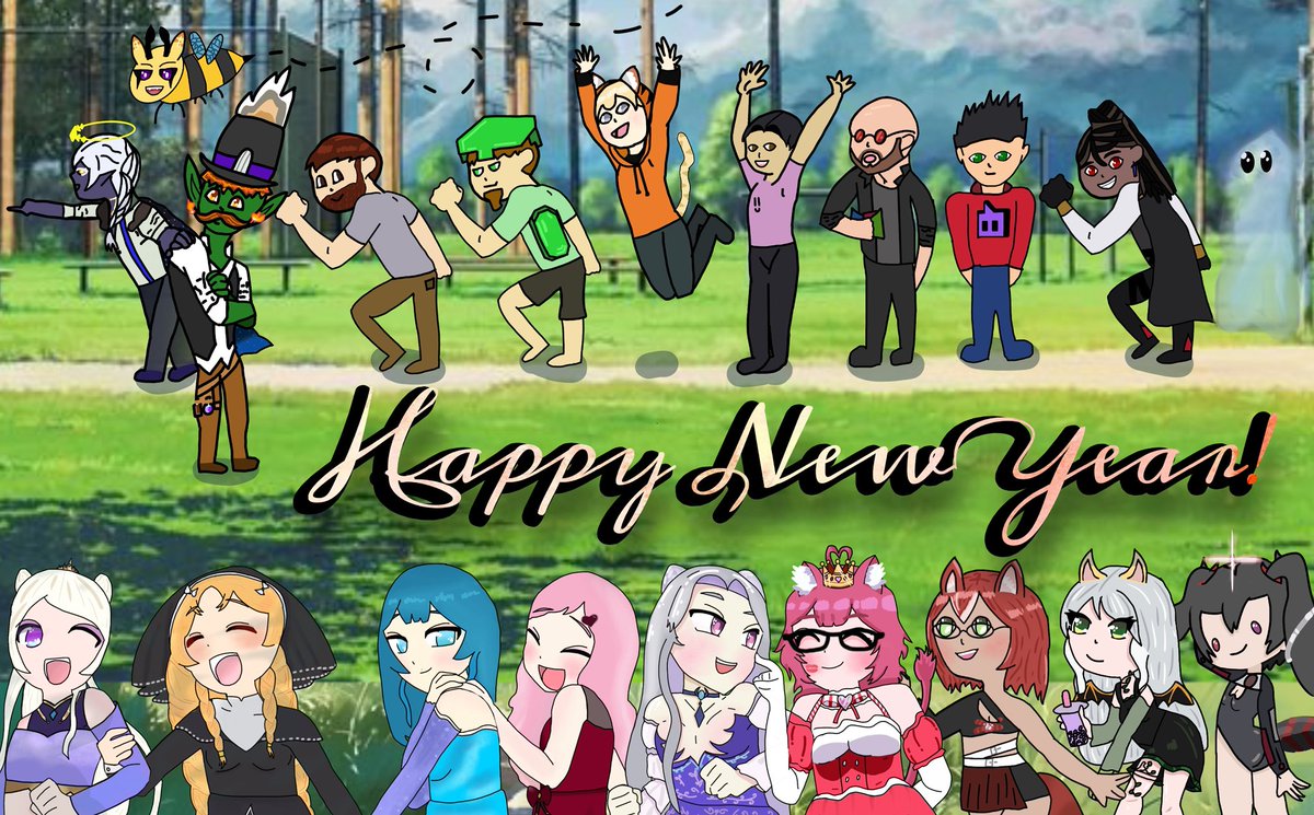 Happy New Year! 🎆🎊 

I’m thankful to all these amazing people!!
💙🩵🤍
 
<a href="/khellinit/">Kheldexar, Fae King of The Midwest (EN/Vtuber)</a> <a href="/coalminate/">Coalminate | Goblin Bartender | Pre-Debut</a> <a href="/TheBear_Man/">BearMan</a> <a href="/SandtigerVT/">SandTigerVT</a> @BazelVG <a href="/JinzoDoc/">DocJinzo, PhD in Trap Negation</a> <a href="/TwitchyLance117/">𝗧𝗪𝗜𝗧𝗖𝗛𝗬𝗟𝗔𝗡𝗖𝗘 🔞 COMISSIONS OPEN! 2/4</a> <a href="/Spookysama_/">SpookySama 🖤 ENVtuber 💀</a> <a href="/Planet_Maikeru/">Maikeru 😈😇 Vtuber</a> 

<a href="/lux_reign/">Lux ☁️⚡️| Sky Mage Vtuber</a> <a href="/ChurchofBreadVT/">Church of Bread VT | 🍞✝️</a> <a href="/LunahFae/">Lunah 🐬💙</a> <a href="/alicenomium/">Alice Nomium ❤️ Virtual idol in training!</a> <a href="/StarSuccs/">✨StarSuccs✨ | ENVtuber 💙</a> <a href="/Candyred808/">Candyred808TTV</a> <a href="/akaifuwa/">AkaiFuwa | Red Panda 🏳️‍⚧️</a>
