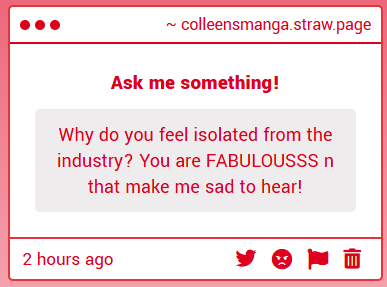 Gender: Colleen tweet media