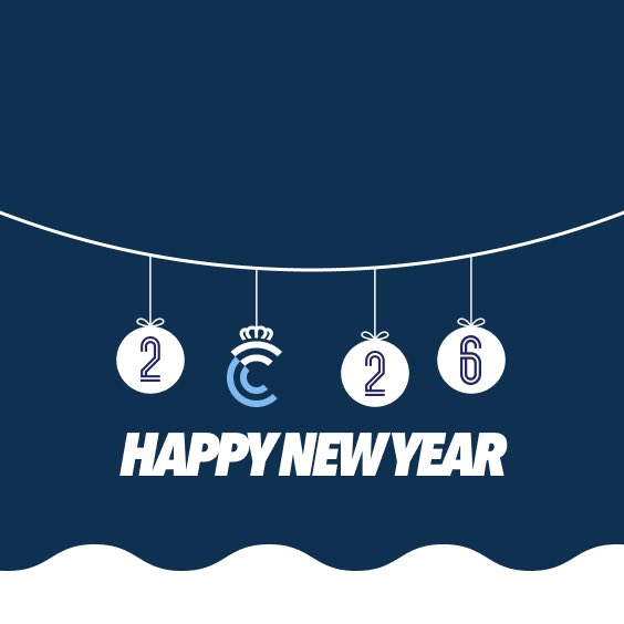 𝗛𝗮𝗽𝗽𝘆 𝗡𝗲𝘄 𝗬𝗲𝗮𝗿!!🥳 

Here’s to a fantastic 𝟮𝟬𝟮𝟲 from everyone at Crewe FC 💙